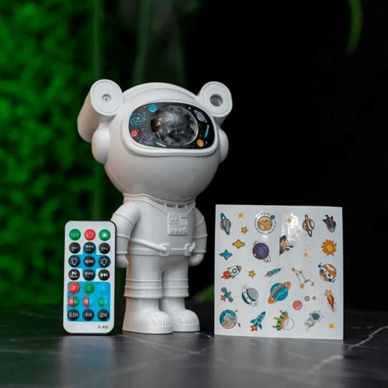 پروژکتور شفق قطبی فضانورد بزرگ ایستاده