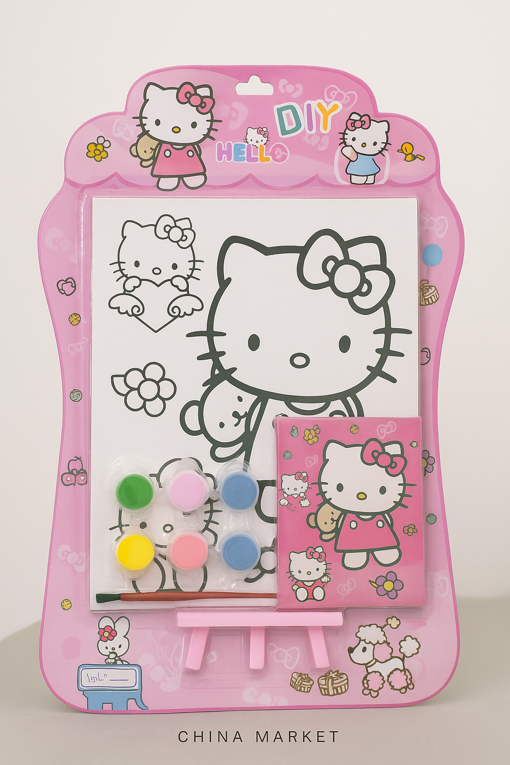 بوم نقاشی طرح کیتی