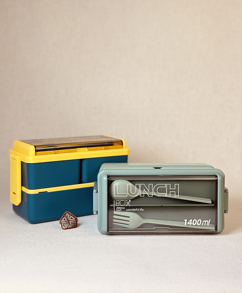 ظرف غذا سه تیکه 1400mil