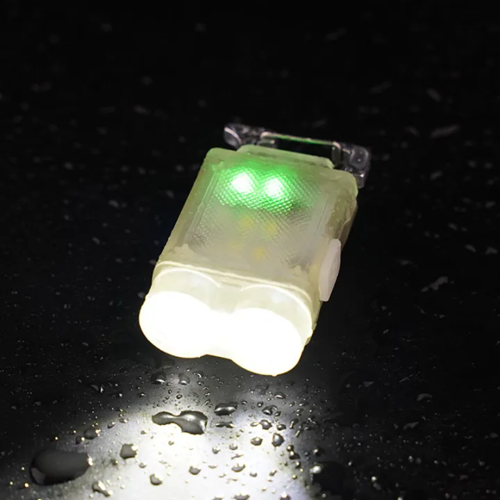 چراغ قوه آهنربایی سبز فلورسنت درخشان مینی جاکلیدی چند منظوره