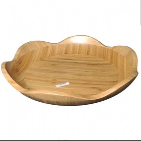 ظرف پذیرایی بامبو طرح دورچین 30cm