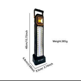 چراغ روشنایی خورشیدی شارژی کد 2866T-1 30W