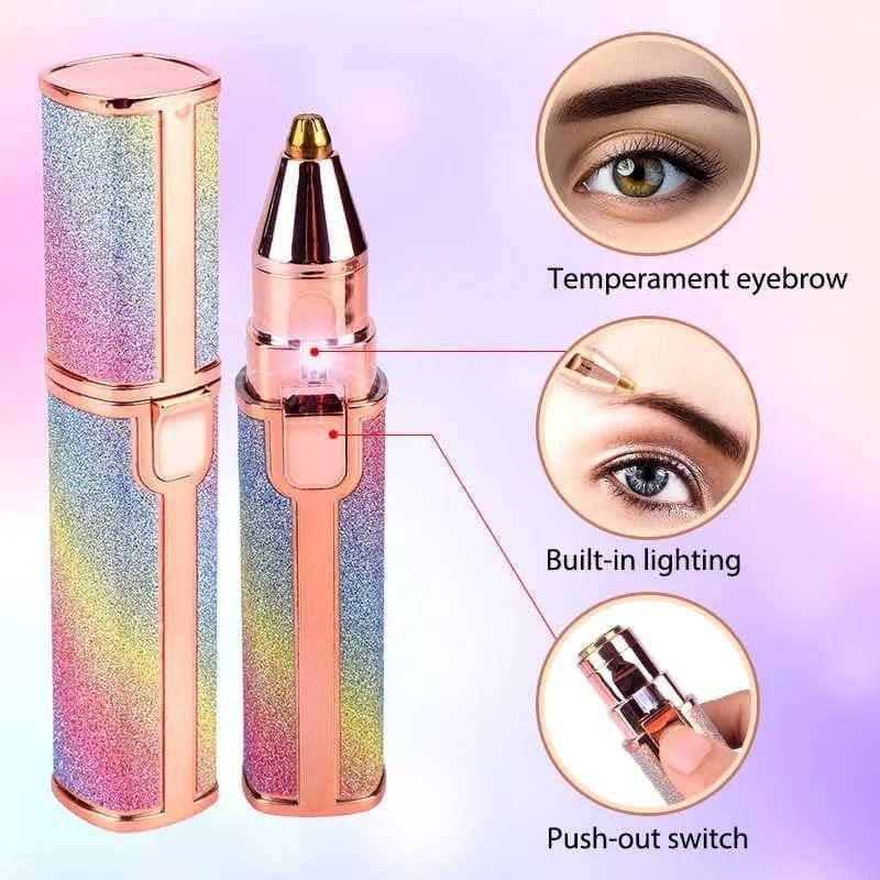 دستگاه مو زن دوکاره صورت و ابرو مدل اکلیلی Blawless