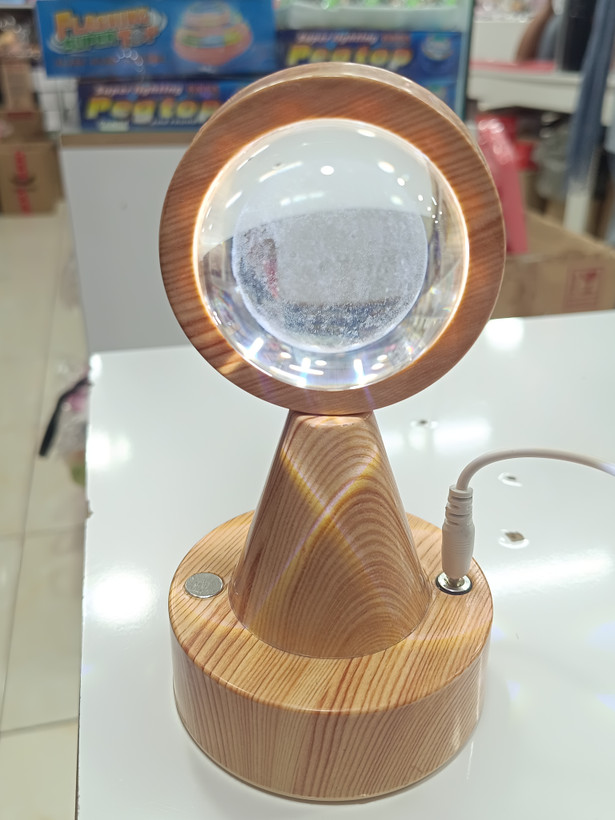 چراغ خواب گوی ماه با پایه